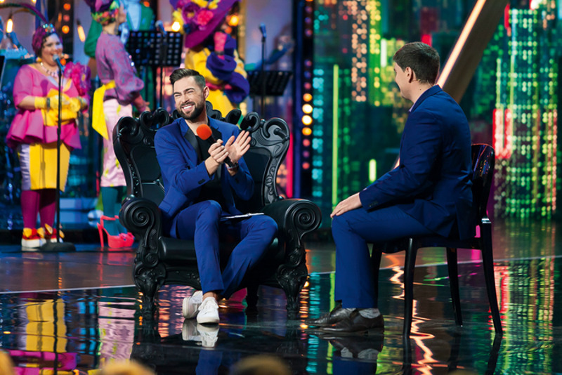 В новом «Шоу выходного дня» Иван попробовал себя в качестве комика