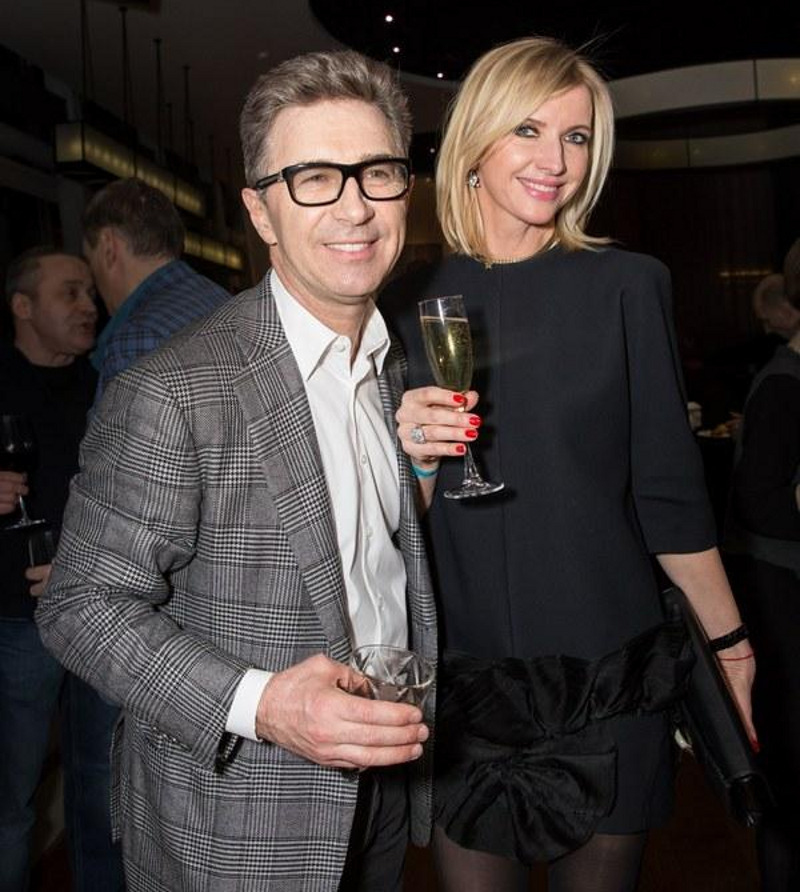 С женой Виолой