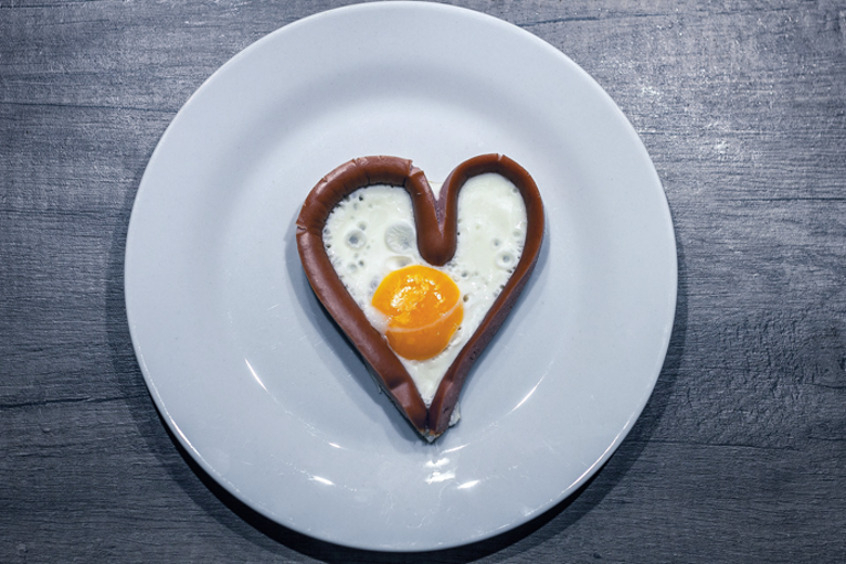 Сердце в тарелке
