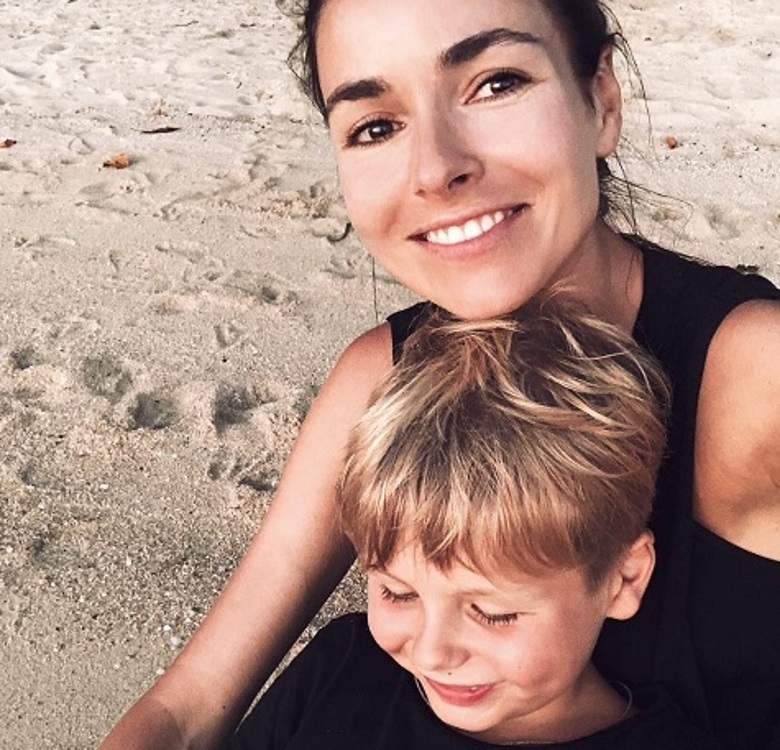 Ирена Понарошку с сыном Серафимом