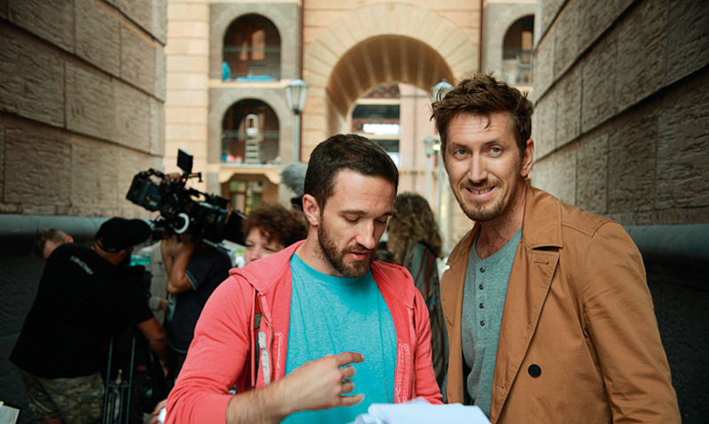 На съемках фантастического фильма «Лучше чем люди»