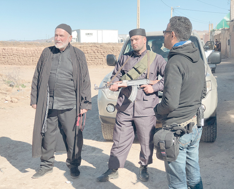 Часть съемок «Спящих-2» прошла в марокканской пустыне, где погода оказалась неожиданно прохладной