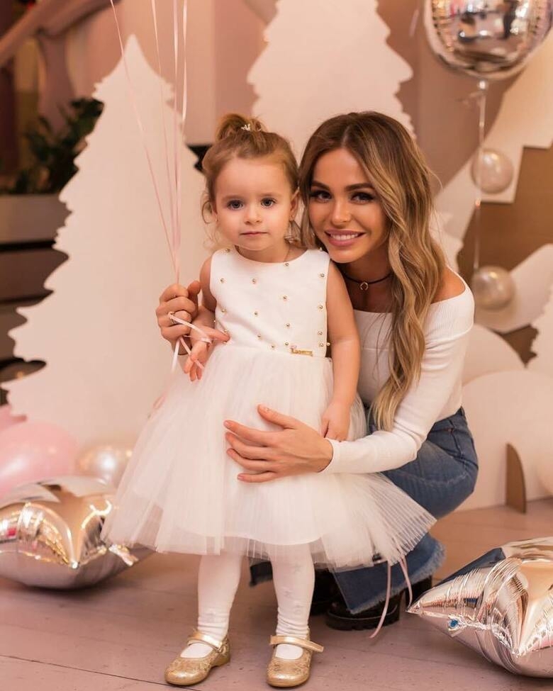 Анна Хилькевич с дочерью Арианной