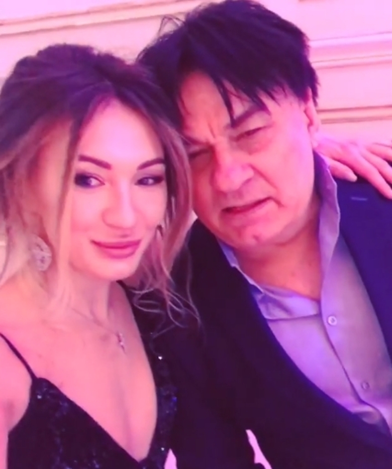 АЛЕКСАНДР СЕРОВ и его дочь Мишель