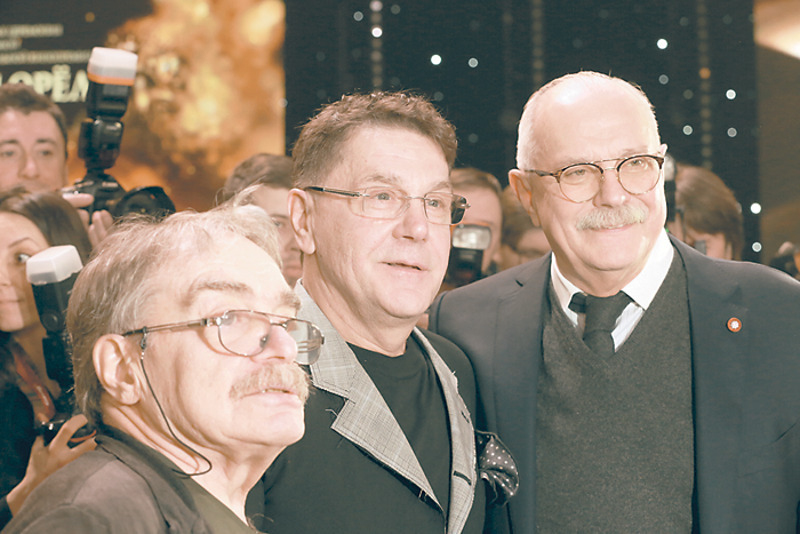 Никита Михалков, Сергей Маковецкий и Александр Адабашьян