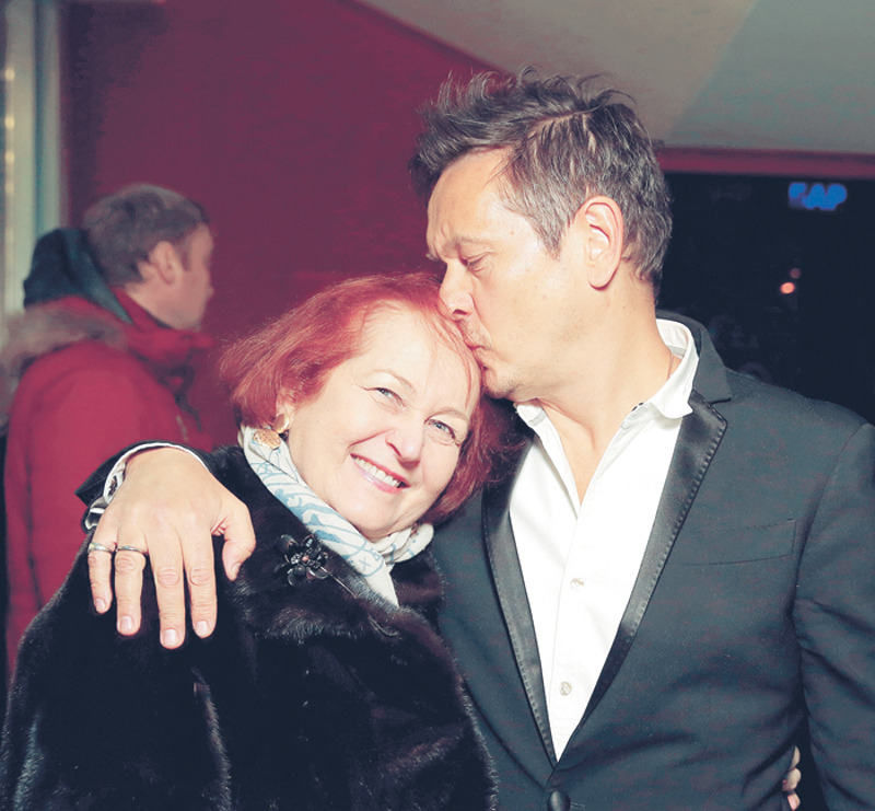 Владислав Опельянц с мамой