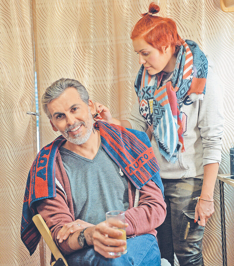 На съемочной площадке нового фильма «Оракул: игра втемную»