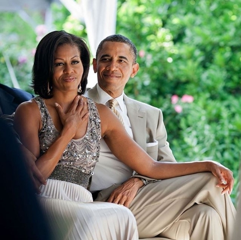 Мишель и Барак Обама