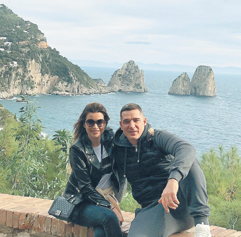 Ксения Бородина с мужем