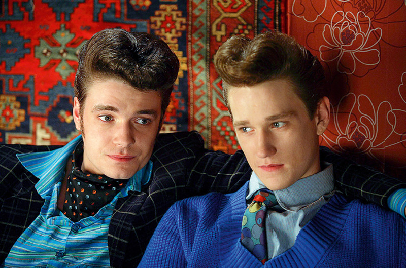 В роли комсомольца Мэлса в картине «Стиляги»