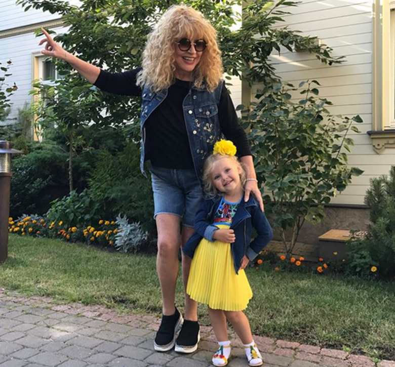 Алла Пугачева с дочерью Лизой