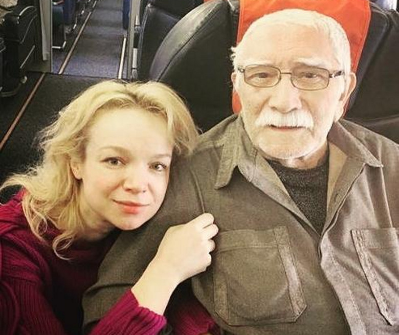 Виталина Цымбалюк-Романовская и Армен Джигарханян