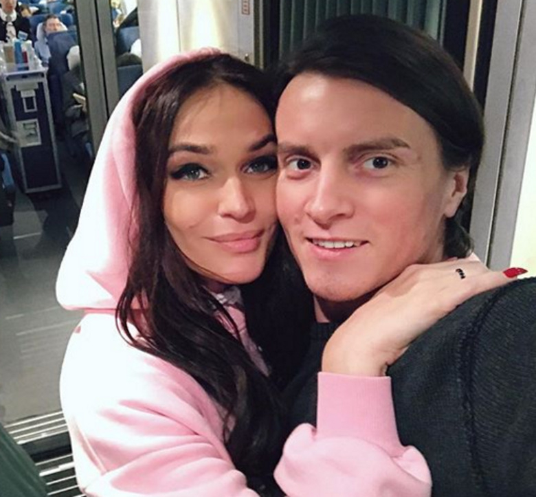 Алена Водонаева и Алексей Косинус