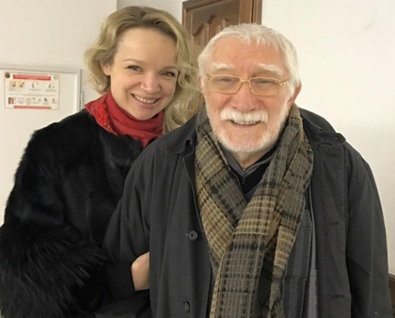 Виталина Цымбалюк-Романовская и Армен Джигарханян