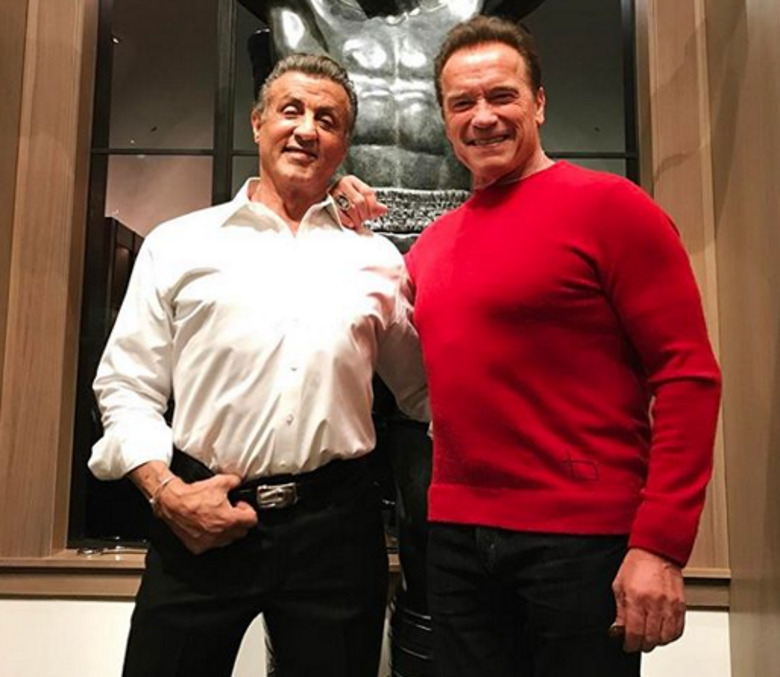 АРНОЛЬД ШВАРЦЕНЕГГЕР И СИЛЬВЕСТР СТАЛЛОНЕ