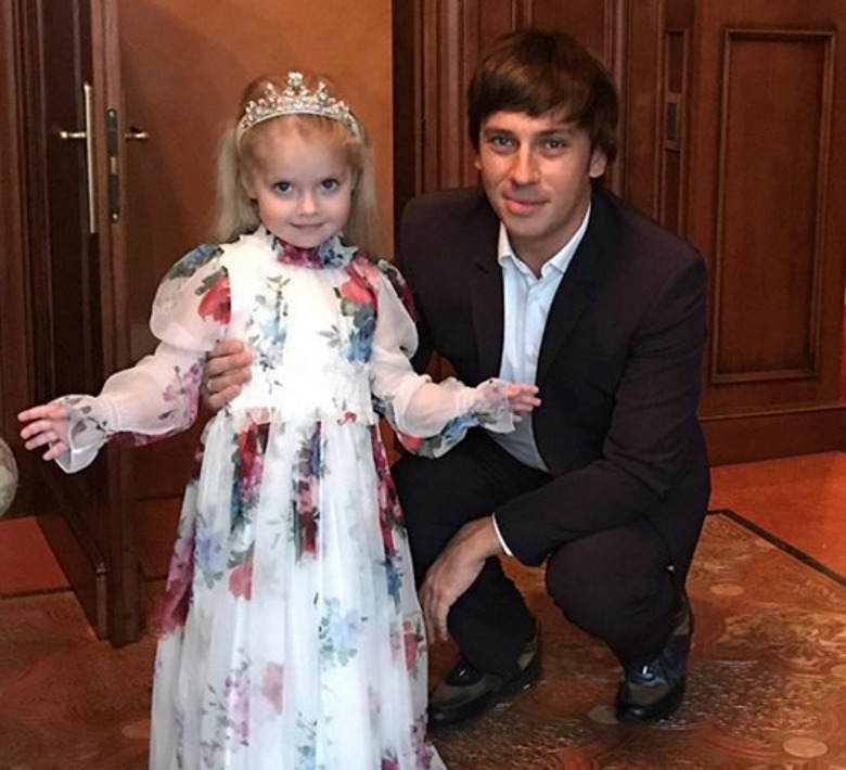Максим Галкин с дочерью Лизой