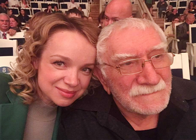 Виталина Цымбалюк-Романовская и Армен Джигарханян