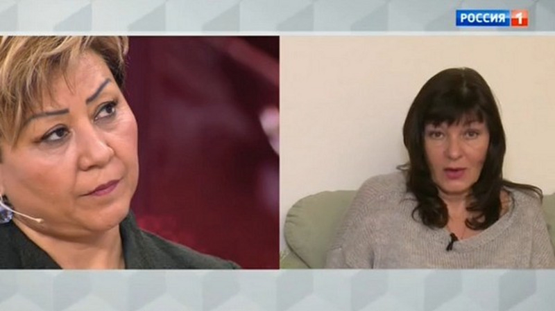 Азима Абдумаминова и дочь актера Полина