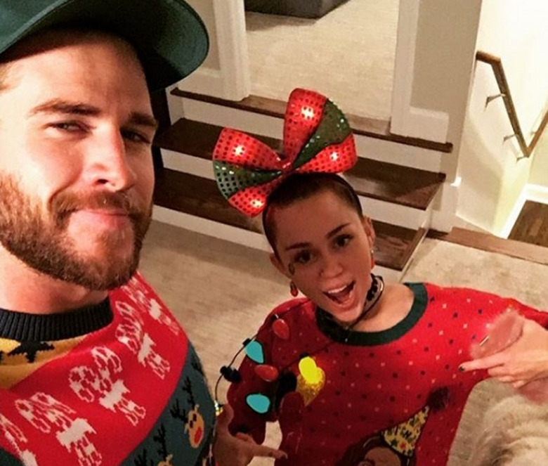 Лиам Хемсворт и Майли Сайрус