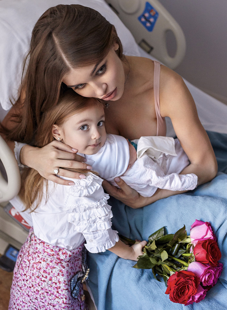 Дарья Коновалова родила вторую дочь