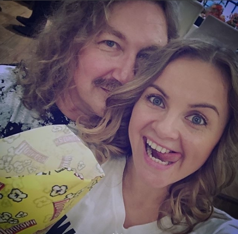 Игорь Николаев с женой Юлией Проскуряковой