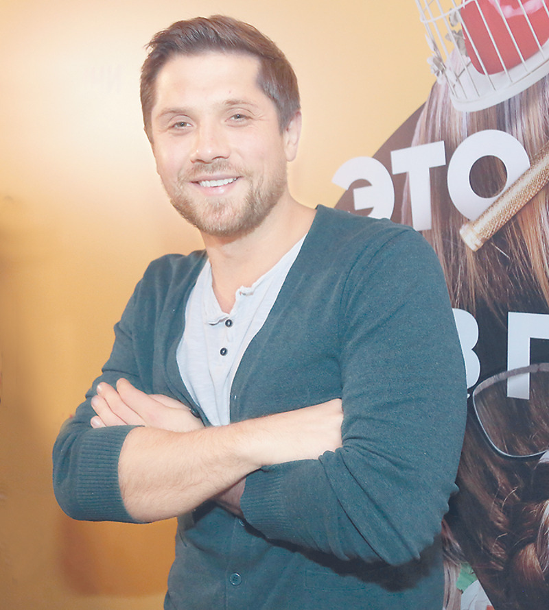 Актер Роман Маякин также стал гостем премьеры