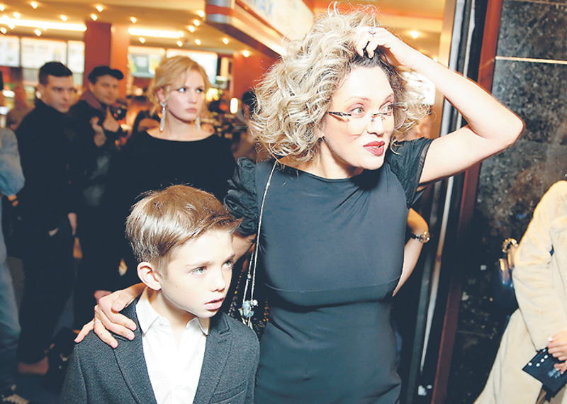 Ольга Дроздова с сыном