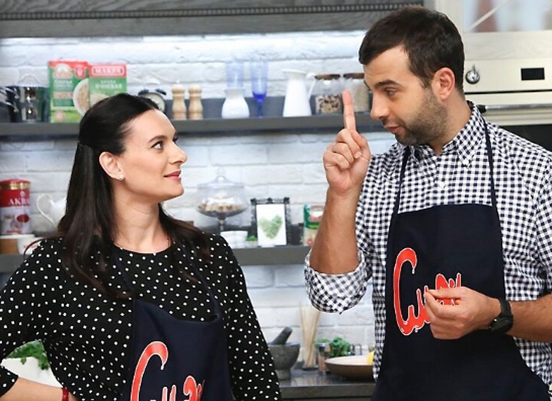 Елена Исинбаева и Иван Ургант