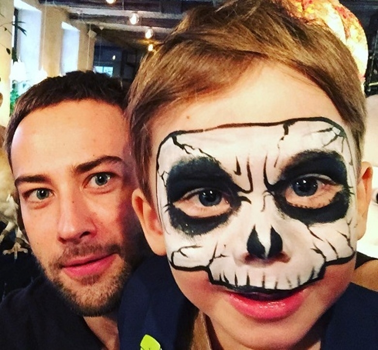 Дмитрий Шепелев с сыном Платоном