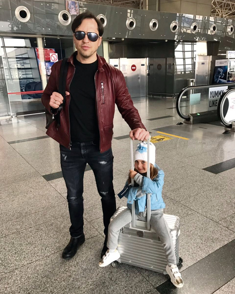 С младшей дочерью Амели