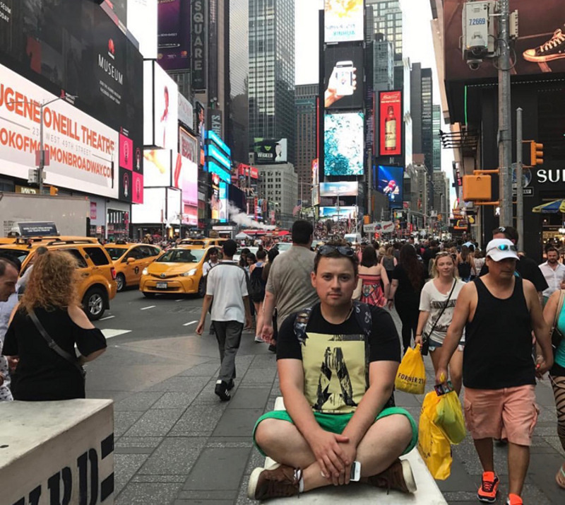 Супруги посетили Лос-Анджелес, Санта-Барбару, заехали в Нью-Йорк