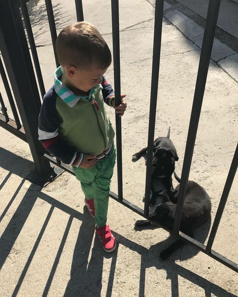 Сын Кати Шпицы растет сознательным ребенком