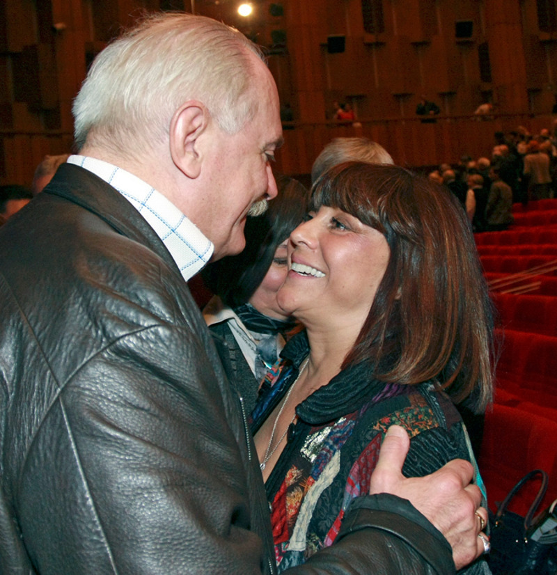 Наталья Варлей и Никита Михалков