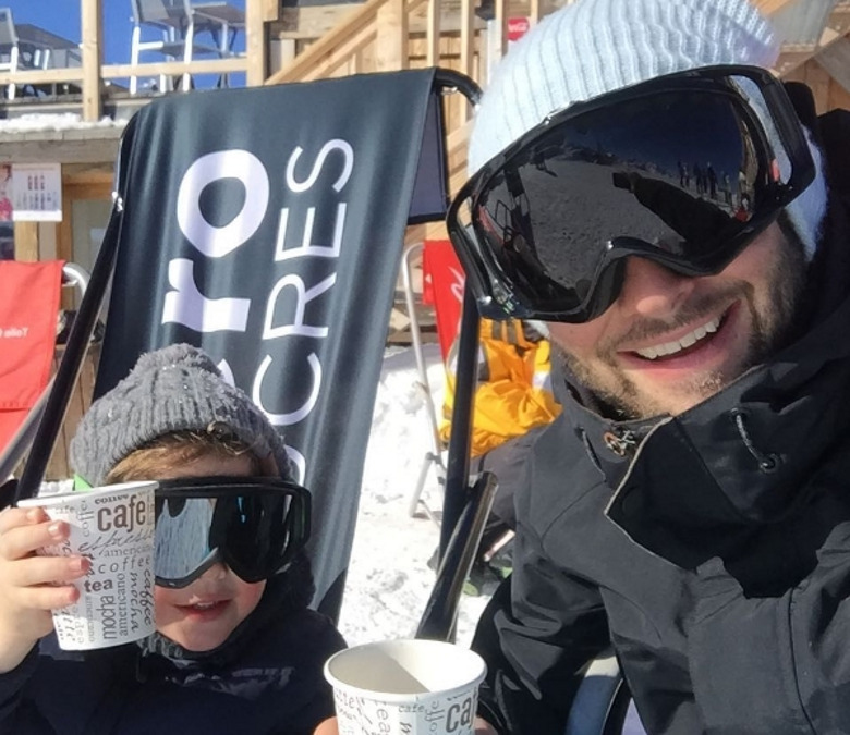 Дмитрий Шепелев с сыном