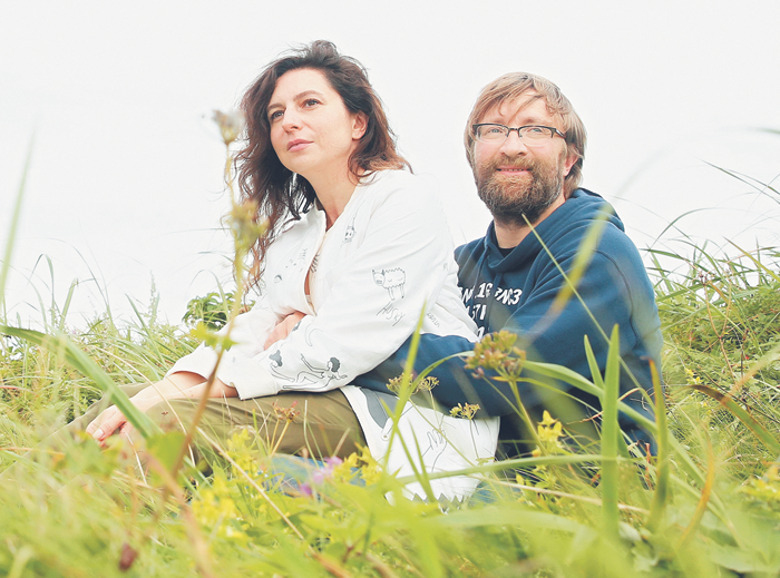 Алиса Хазанова с мужем