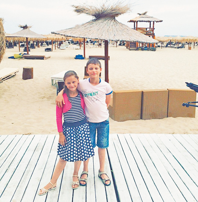 Дети Маргариты Суханкиной впервые побывали заграницей