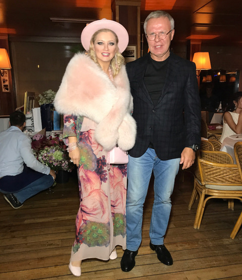 Лена Ленина и Вячеслав Фетисов