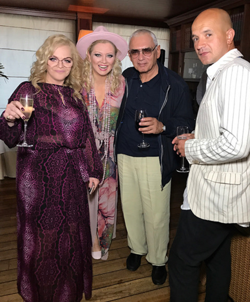 Лариса Долина, Лена Ленина, Карен Шахназаров и Егор Дружинин