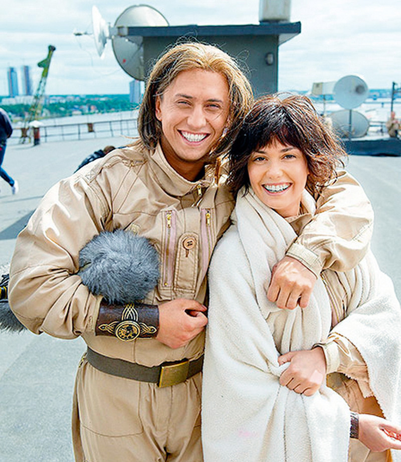 В сериале «Квест» супруги тоже исполнили главные роли. Съемки проходили в Риге, на родине актрисы