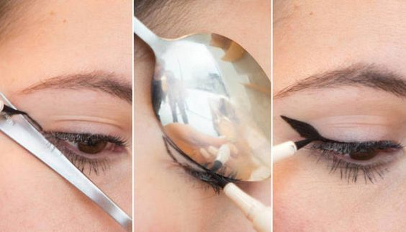 Столовая ложка поможет нарисовать идеальные стрелки