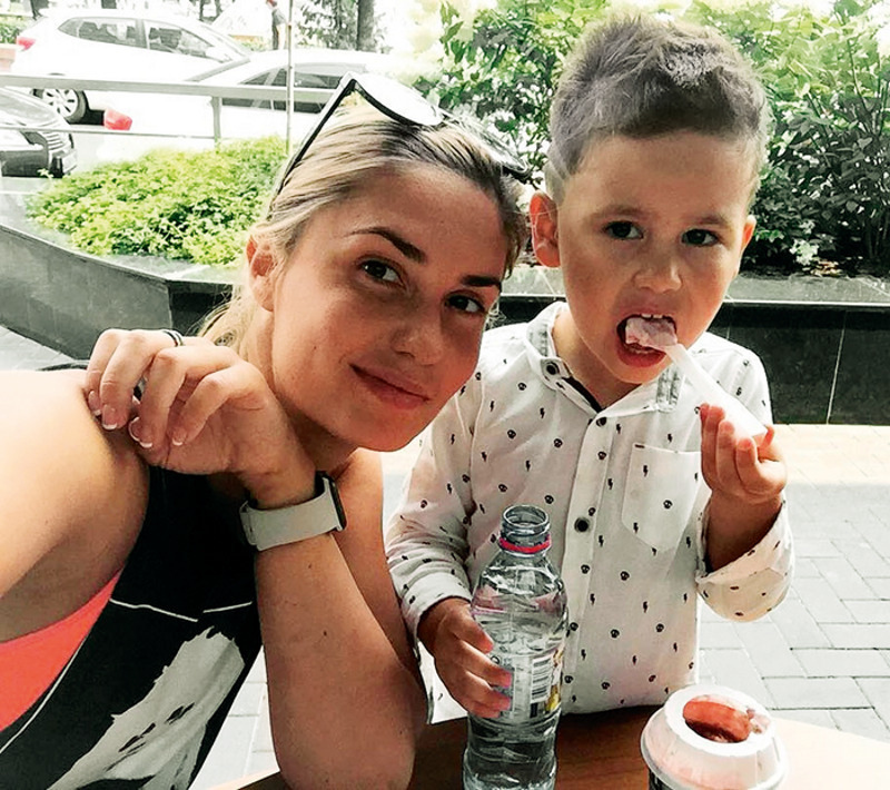 Старшему сыну Тимоше четыре года