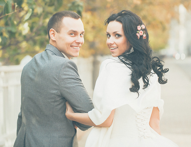 Айдар Гараев с женой Анастасией