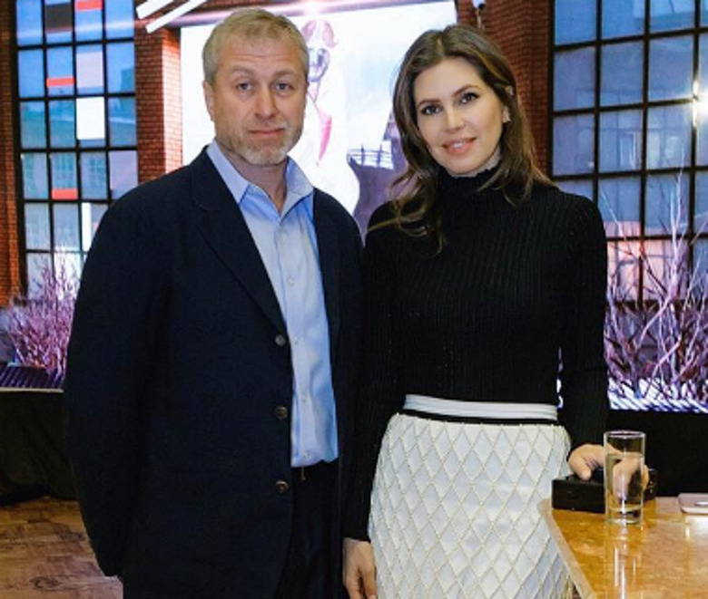Роман Абрамович и Дарья Жукова