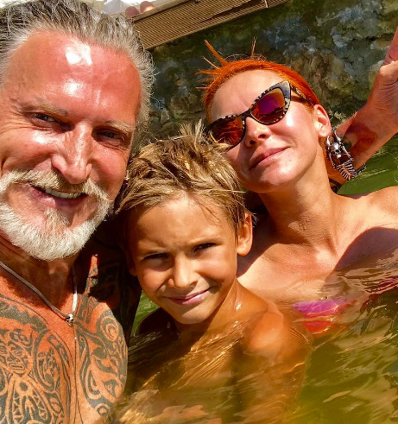 Никита Джигурда с семьей