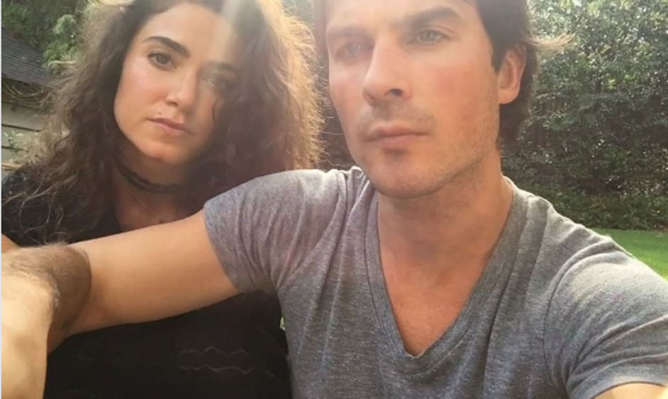 Никки Рид и Йен Сомерхолдер