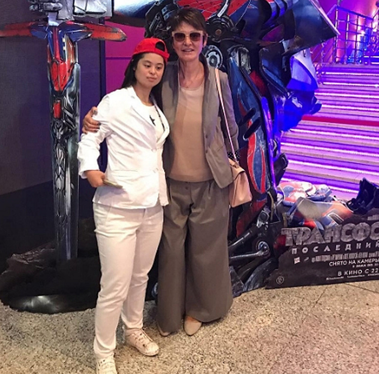 Ирина Хакамада с дочкой
