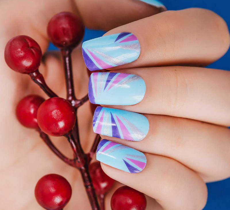 Геометрические узоры очень актуальны осенью