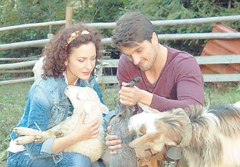 Во время съемок в Закарпатье актерам удалось и неплохо отдохнуть на природе