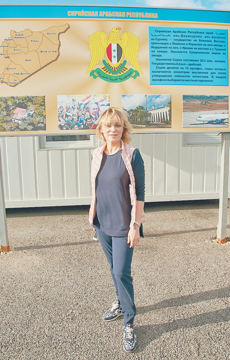 Наталия часто выступает в «горячих точках». Совсем недавно она дала концерт в Сирии