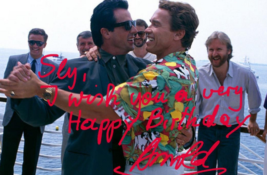 Арнольд Шварценеггер и Сильвестр Сталлоне